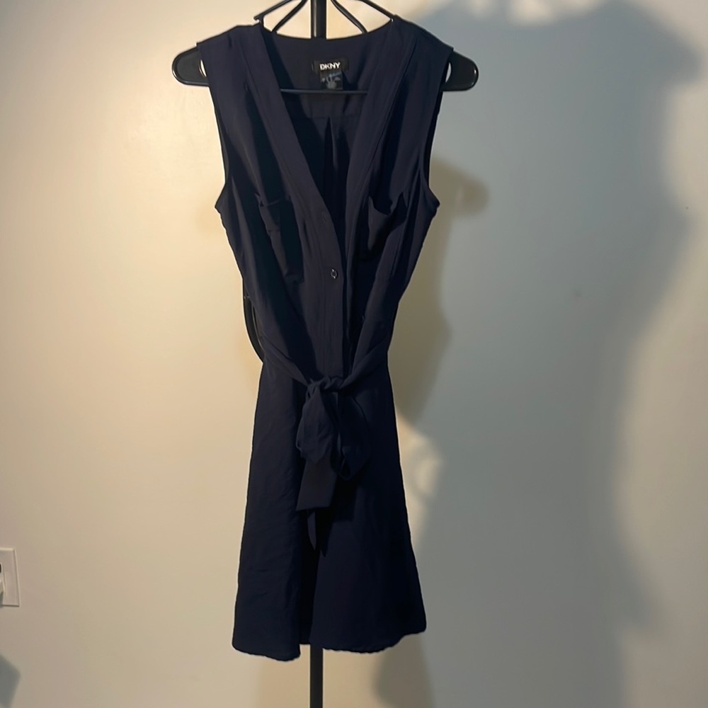 DMNY 6 blue dress